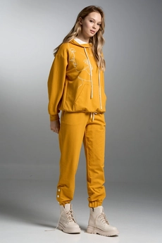 Спортивный костюм 1030 горчица VI ORO