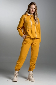 Спортивный костюм 1030 горчица VI ORO