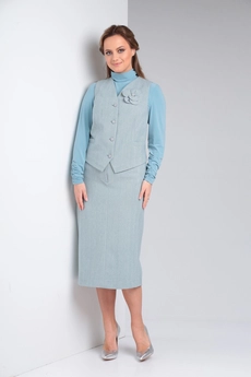 Костюм с юбкой 3453 VIOLA STYLE