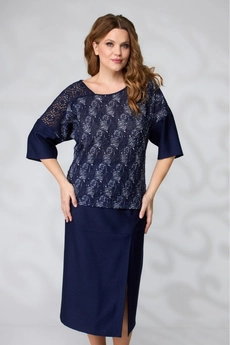 Костюм с юбкой 2708 VIOLA STYLE