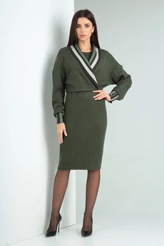 Костюм с платьем 5493 VIOLA STYLE