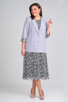 Костюм с платьем 5497 VIOLA STYLE