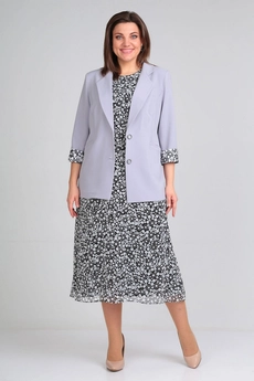 Костюм с платьем 5497 VIOLA STYLE