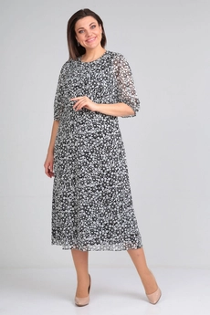 Костюм с платьем 5497 VIOLA STYLE