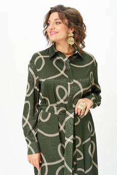 Платье 123 оливковый VIPPRIMO