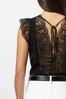 Блузка 673 черный VIZAVI TEKSTIL