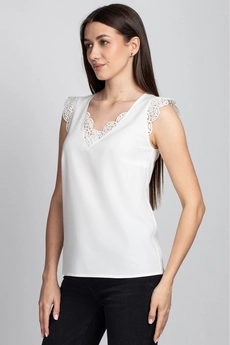 Блузка 681 молочный VIZAVI TEKSTIL