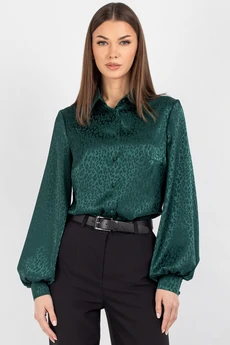 Блузка 741 изумруд VIZAVI TEKSTIL