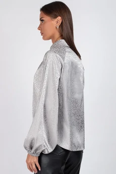 Блузка 742 серый VIZAVI TEKSTIL