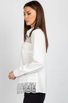 Блузка 747 молочный VIZAVI TEKSTIL