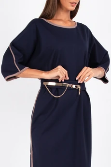 Платье 804 синий VIZAVI TEKSTIL