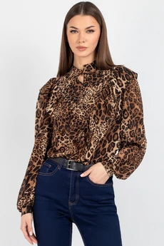 Блузка 815-1 леопард VIZAVI TEKSTIL