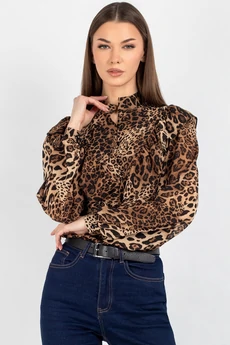 Блузка 815-1 леопард VIZAVI TEKSTIL