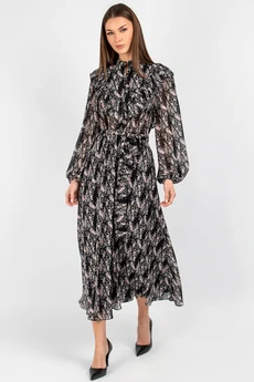 Платье 833 цветы VIZAVI TEKSTIL