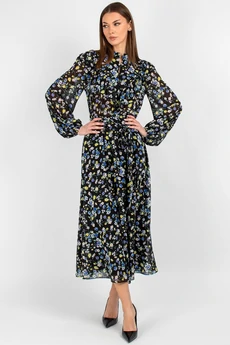 Платье 833-1 цветы VIZAVI TEKSTIL