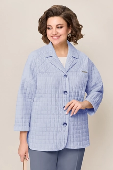 Костюм брючный 1359 голубой VOLNA