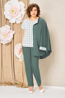 Костюм брючный 1427 мята VOLNA