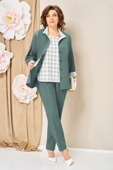 Костюм брючный 1427 мята VOLNA