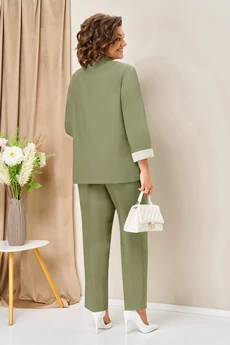 Костюм брючный 1435 фисташка VOLNA