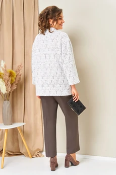 Костюм брючный 1439 бежевый VOLNA