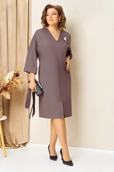 Платье 1443 капучино VOLNA