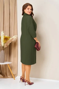 Платье 1448 хаки VOLNA