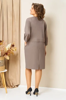 Платье 1449 бежевый VOLNA