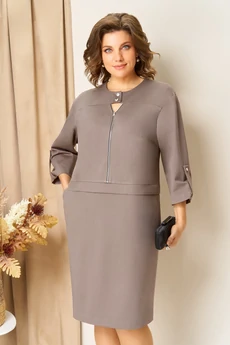 Платье 1449 бежевый VOLNA