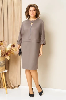 Платье 1449 бежевый VOLNA