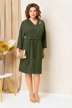 Платье 1451 хаки VOLNA