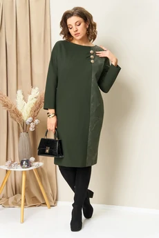 Платье 1452 олива VOLNA
