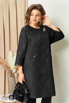 Платье 1453 черный VOLNA