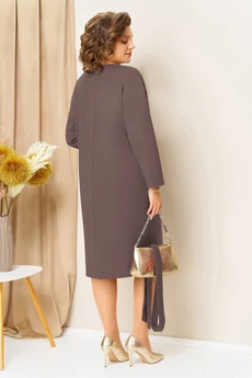 Платье 1454 капучино VOLNA