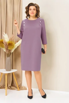 Платье 1457 лиловый VOLNA
