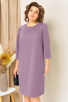 Платье 1457 лиловый VOLNA