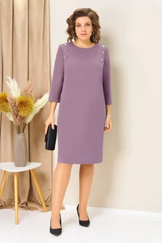 Платье 1457 лиловый VOLNA