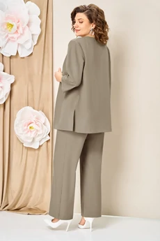 Костюм брючный 1458 бежевый VOLNA