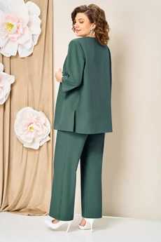 Костюм брючный 1458 темно-мятный VOLNA