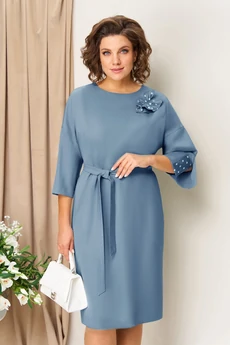 Платье 1461 голбуой VOLNA