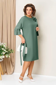 Платье 1461 мятно-зеленый VOLNA
