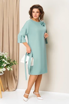 Платье 1461 светло-мятный VOLNA