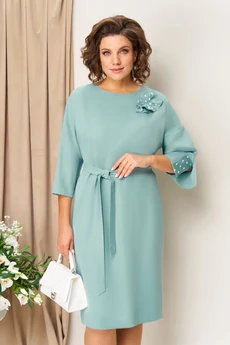 Платье 1461 светло-мятный VOLNA