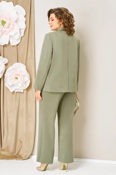Костюм брючный 1462 олива VOLNA
