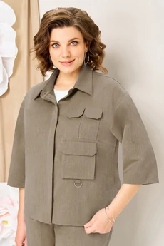 Костюм брючный 1463 бежевый VOLNA