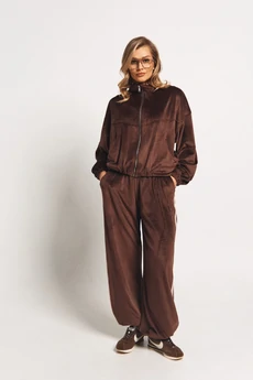 Спортивный костюм 2449 шоколад VeritaModa