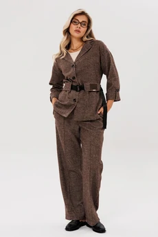 Костюм брючный 2397-1 коричневый VeritaModa