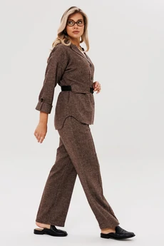 Костюм брючный 2397-1 коричневый VeritaModa