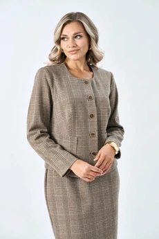 Костюм с юбкой 2401 VeritaModa