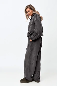 Спортивный костюм 2432 графит VeritaModa