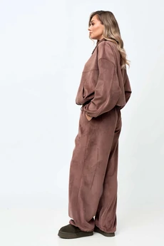 Спортивный костюм 2432 коричневый VeritaModa